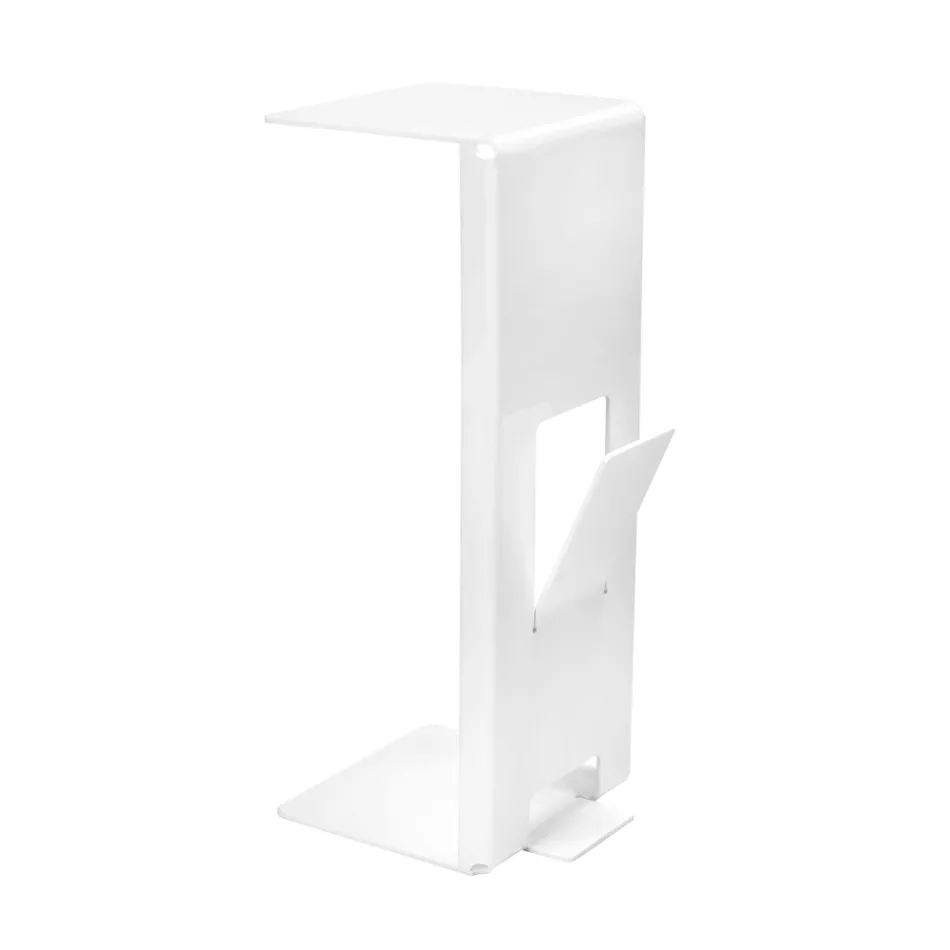 Mesa de centro com porta-revistas de acrílico fabricado na Itália - Belle Viadurini