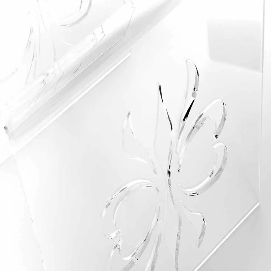 Mesa de centro design em plexiglass transparente Mandas Viadurini