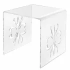 Mesa de centro design em plexiglass transparente Mandas Viadurini