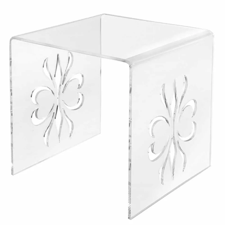 Mesa de centro design em plexiglass transparente Mandas Viadurini