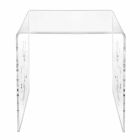 Mesa de centro design em plexiglass transparente Mandas Viadurini