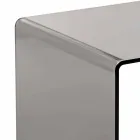 Mesa de centro contemporânea 40x40cm Terry Small, fabricada em Itália Viadurini