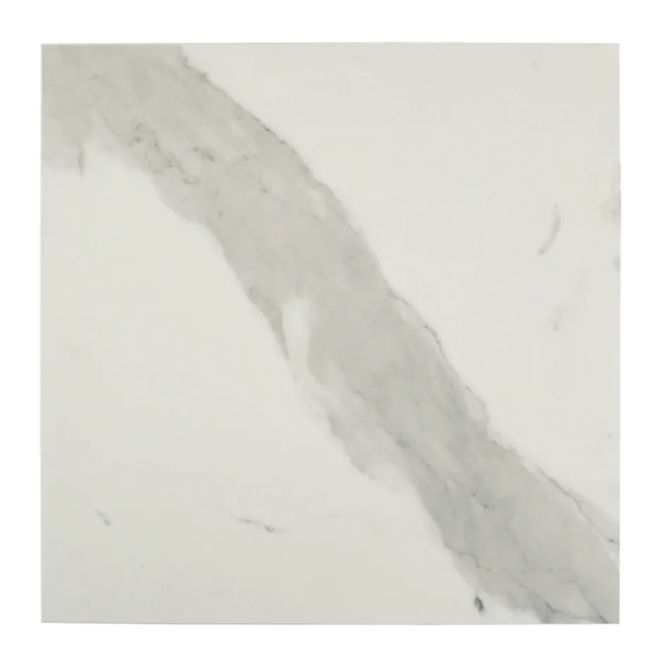 Mesa de centro de grés e base de aço fabricada na Itália - Birba Viadurini