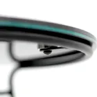 Mesa de Centro em Porcelana Grès e Base Redonda Made in Italy - Tullia Viadurini