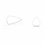 Mesa de centro em Mdf lacado com tampo giratório Made in Italy - Lisa Viadurini