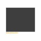 Mesa de centro de metal com bandeja para recipientes Made in Italy - Numbo Viadurini