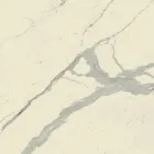 Mesa de centro de metal Tampo de cerâmica com armazenamento - Emirate Viadurini