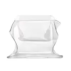 Mesa de centro de acrílico drapeada à mão feita na Itália - Pippo Viadurini