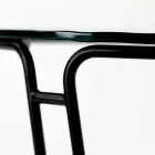 Mesa de centro de vidro e base redonda fabricada na Itália - Tullia Viadurini