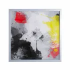 Modern mesa de café 50x50cm em metal Nina, fabricada na Itália Viadurini