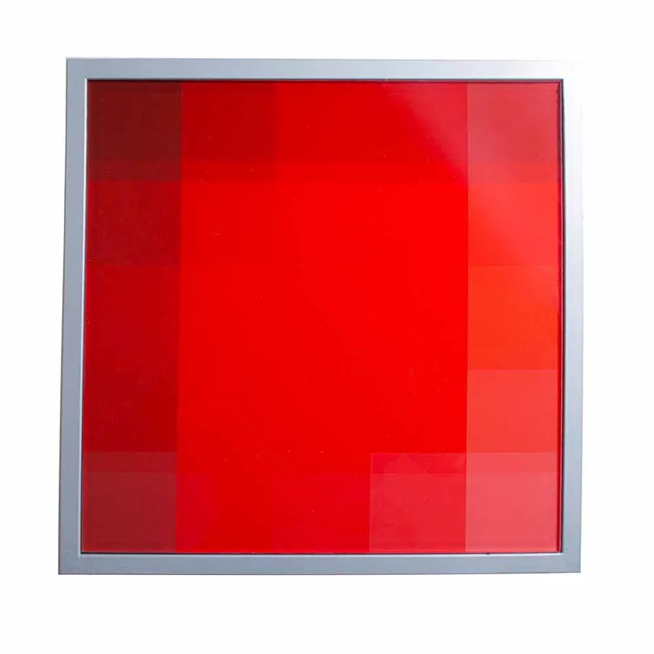 Modern mesa de café 50x50cm em metal Nina, fabricada na Itália Viadurini