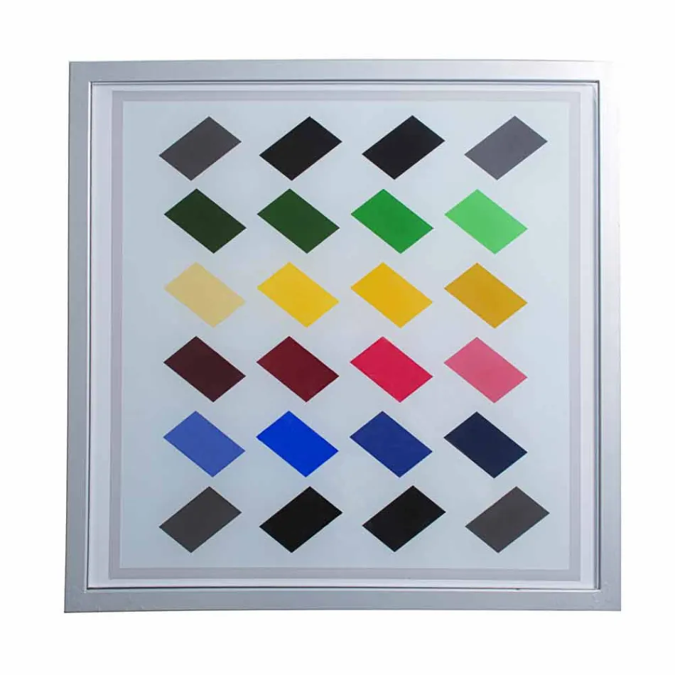 Modern mesa de café 50x50cm em metal Nina, fabricada na Itália Viadurini