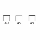 Mesa de centro moderna com tampo redondo em Gres Made in Italy - Stuttgart Viadurini