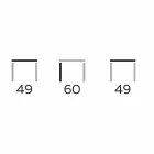 Mesa de centro moderna com tampo redondo em Gres Made in Italy - Stuttgart Viadurini