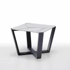 Mesa de centro moderna em madeira de Gres e faia feita na Itália - Titanic Viadurini