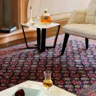 Mesa de centro moderna em madeira de Gres e faia feita na Itália - Titanic Viadurini