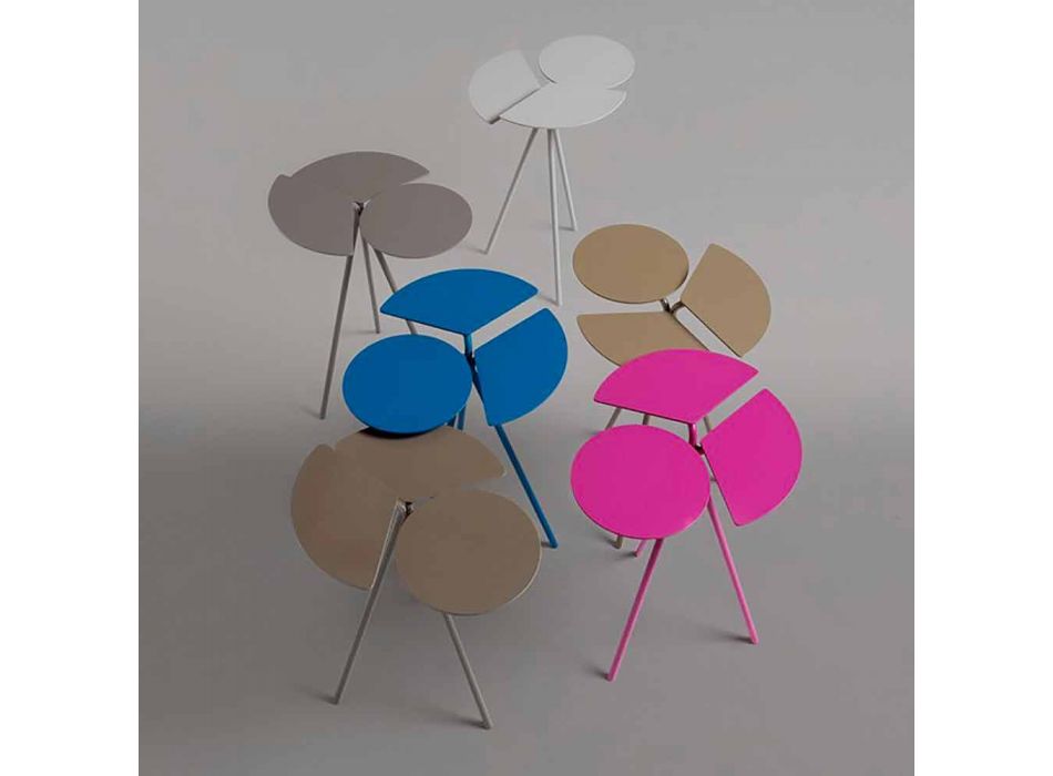 Mesa de centro moderna em folha colorida de design Originae - joaninha Viadurini