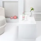 Mesa de centro feita de acrílico fabricado na Itália - Jasmim Viadurini