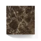 Mesa de centro retangular com tampo de mármore feita na Itália - Makino Viadurini