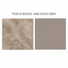 Mesa de centro redonda de design em grés e cinzas made in Italy - Bering Viadurini