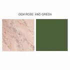 Mesa de centro redonda de design em grés e cinzas made in Italy - Bering Viadurini