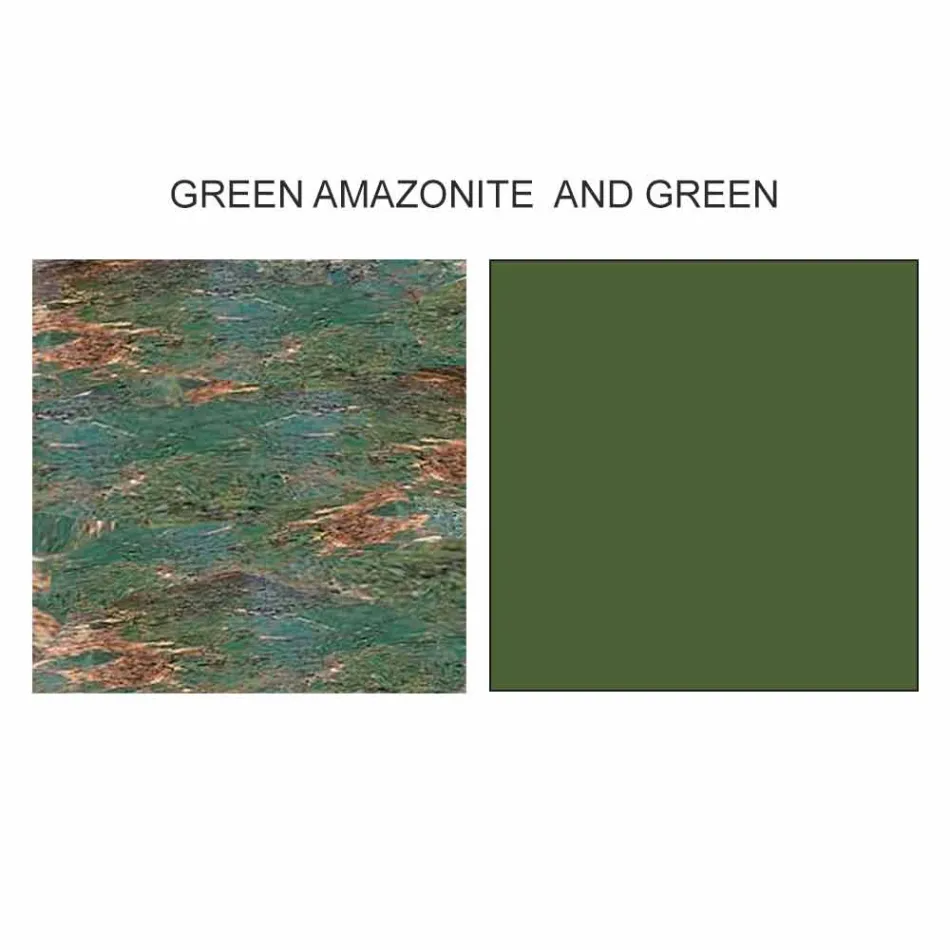 Mesa de centro redonda de design em grés e cinzas made in Italy - Bering Viadurini