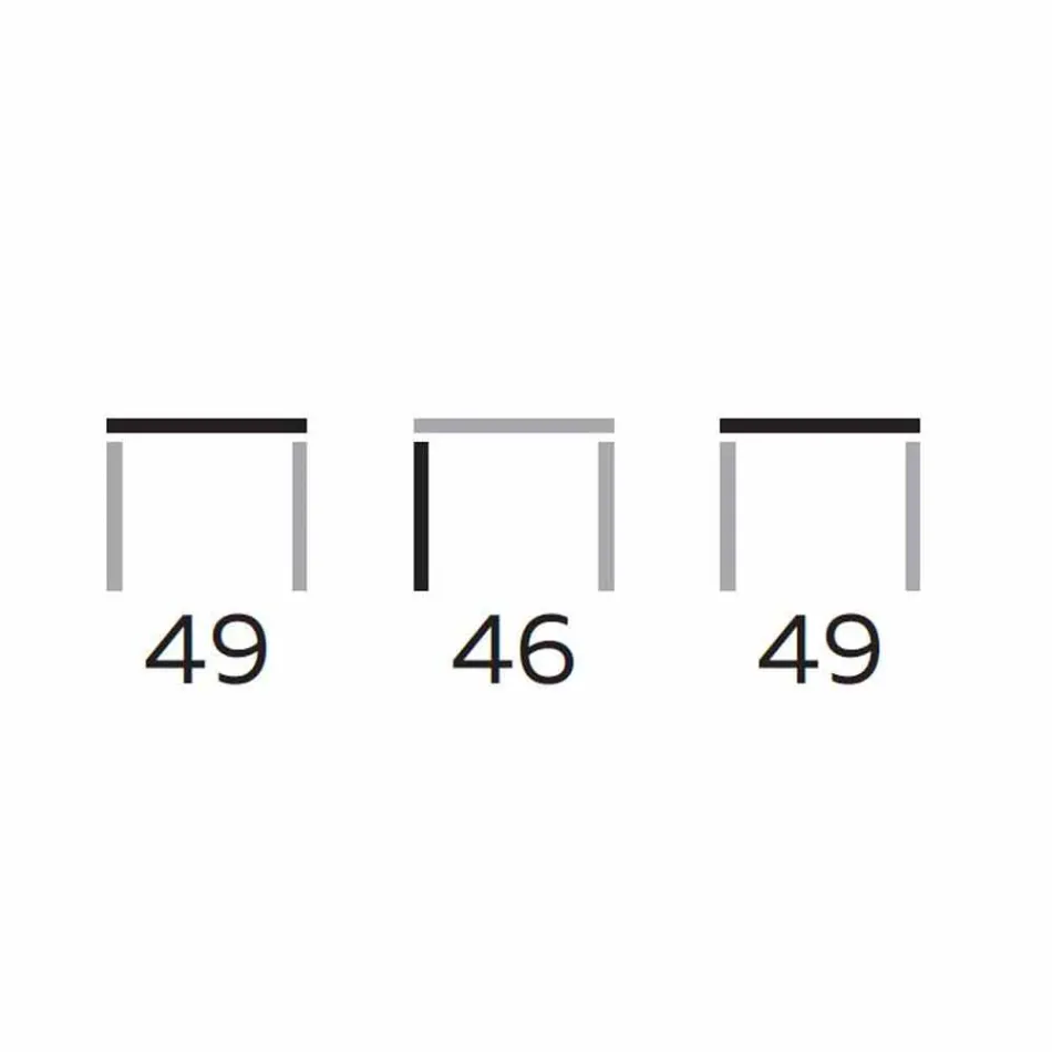 Mesa de centro redonda de design em grés e cinzas made in Italy - Bering Viadurini