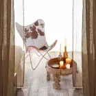 Mesa de Centro Estilo Rústico Homemotion em Madeira de Manga - Sania Viadurini