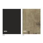 Mesa Transformadora em Madeira e Aço Fabricado na Itália - Demetro Viadurini