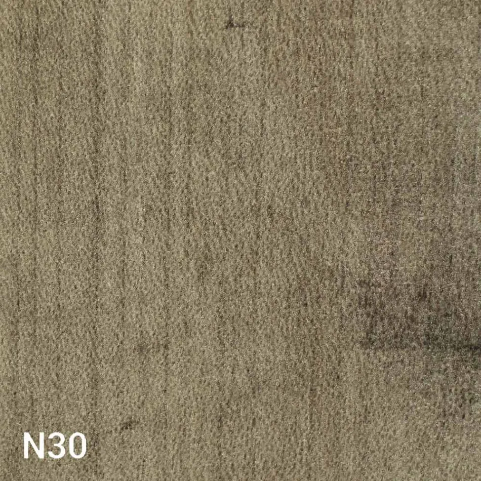 Mesinha Transformando em Madeira e Metal Fabricado na Itália - Patroclo Viadurini