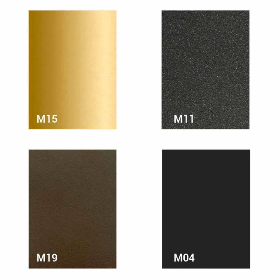 Mesa de Centro Transformável em Madeira e Metal Made in Italy - Patroclus Viadurini