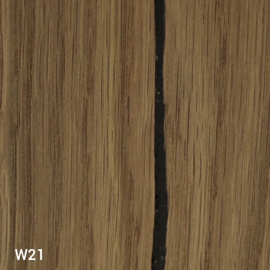 Mesinha Transformando em Madeira e Metal Fabricado na Itália - Patroclo Viadurini