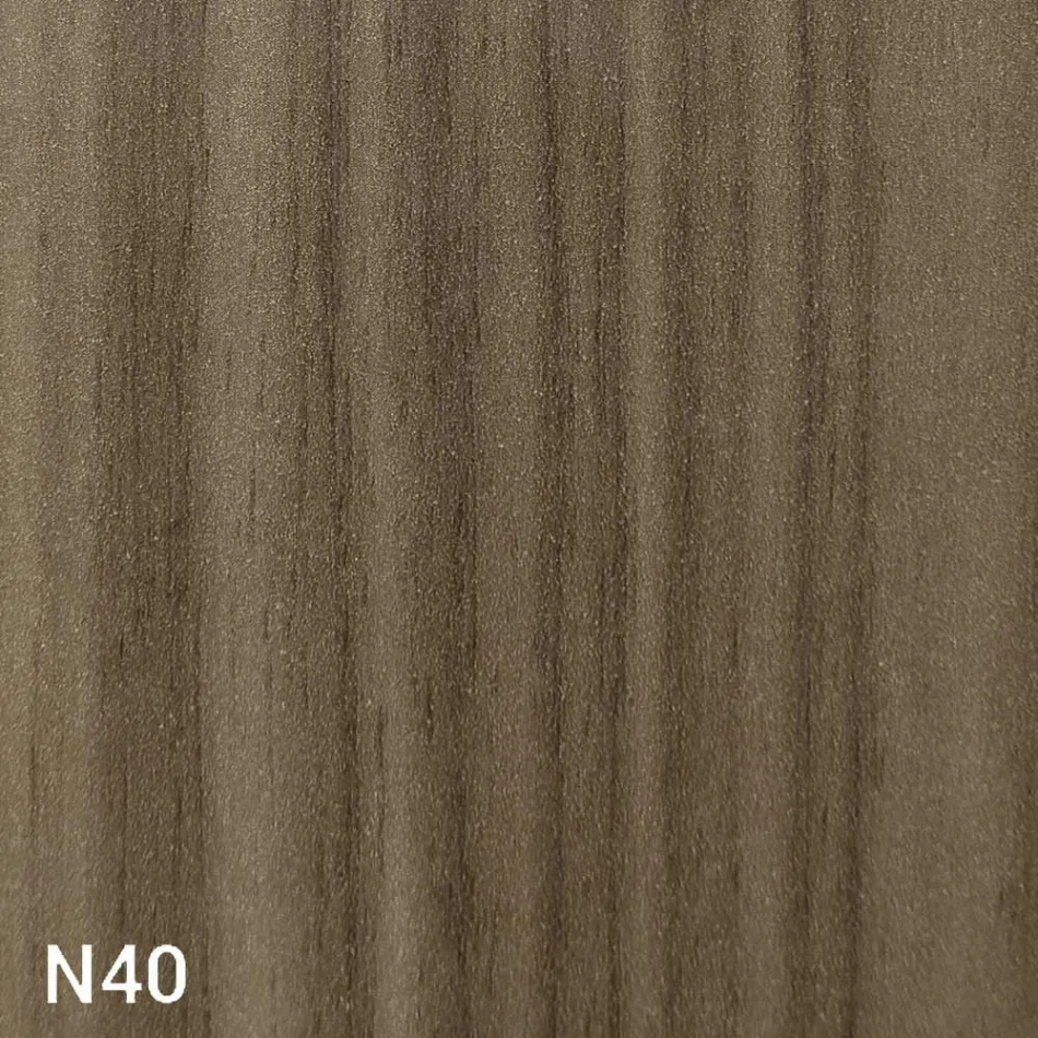 Mesinha Transformando em Madeira e Metal Fabricado na Itália - Patroclo Viadurini