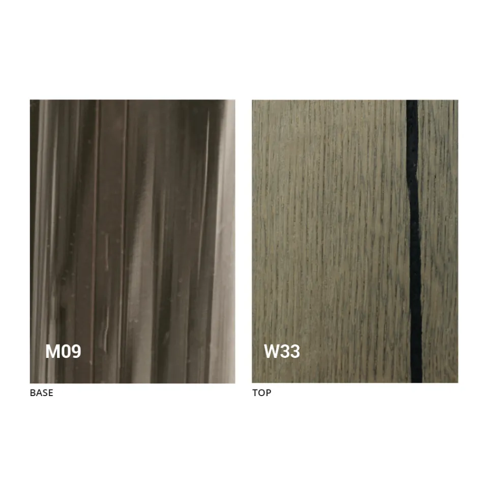 Mesa de centro transformadora em madeira maciça Made in Italy - Trabucco Viadurini