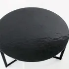 Mesa de centro em aço e vidro fabricado na Itália - Aspira Viadurini