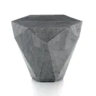 Mesa de Centro da Sala Totalmente em Pedra Fóssil Diferentes Acabamentos - Ar Viadurini