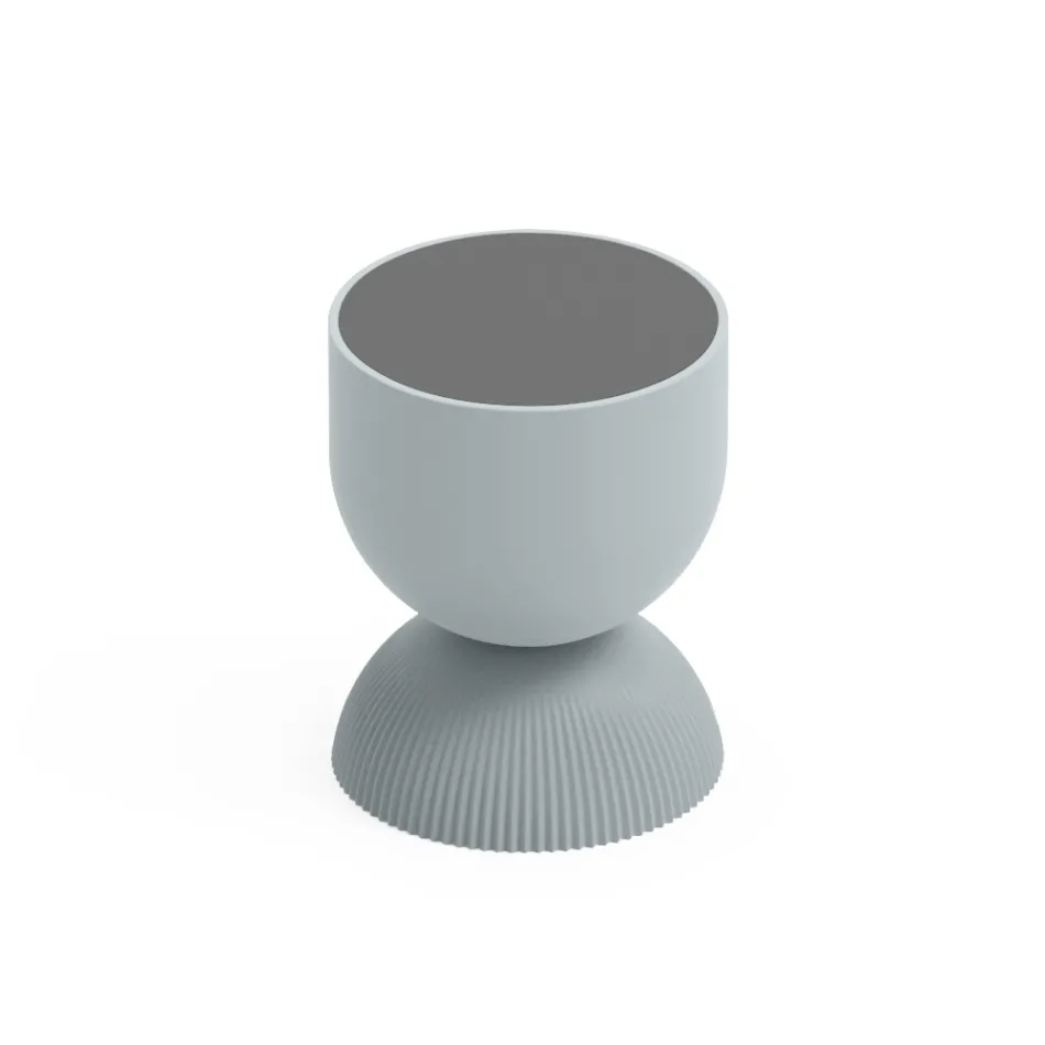 Mesa de centro da sala em polietileno de diversas cores - Loopy Viadurini