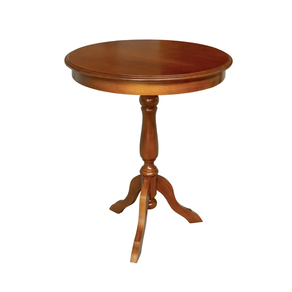 Mesa de centro redonda para sala em diferentes acabamentos Made in Italy - Eracle Viadurini