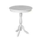 Mesa de centro redonda para sala em diferentes acabamentos Made in Italy - Eracle Viadurini