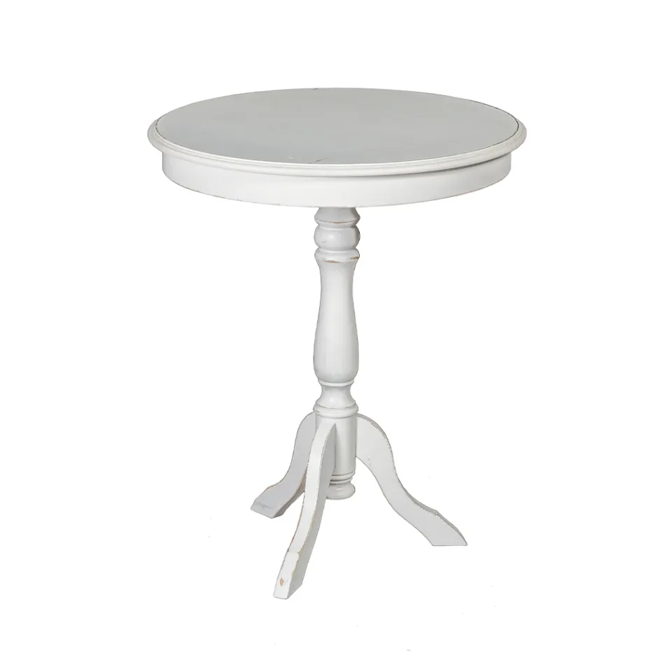 Mesa de centro redonda para sala em diferentes acabamentos Made in Italy - Eracle Viadurini