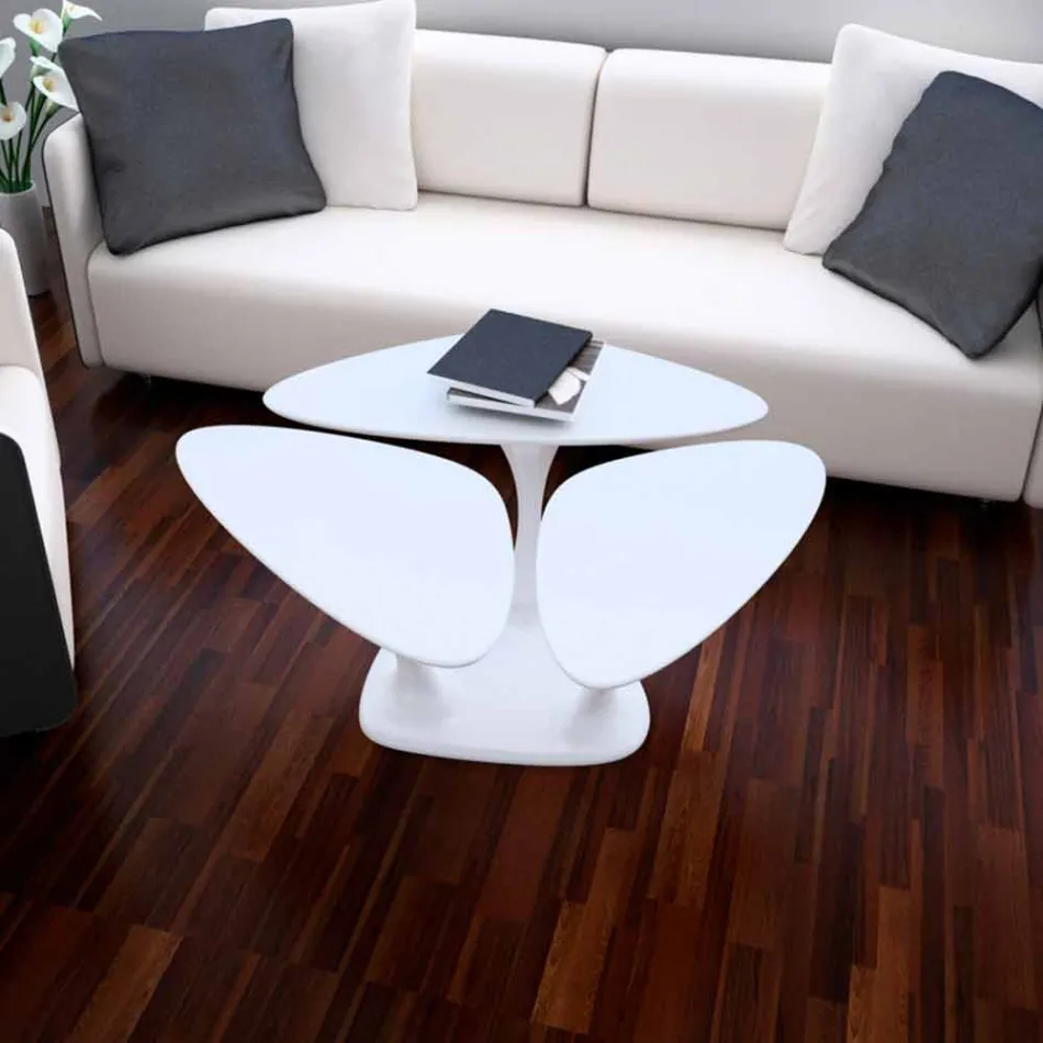 Mesa de Café Design Moderno Amanita Made in Italy Viadurini