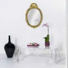 Mesa de centro de plexiglass contemporânea design transparente envolto na Ásia Viadurini