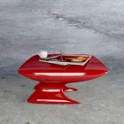 Origami moderno do projeto da tabela de café feito em Itália Viadurini