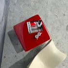 Origami moderno do projeto da tabela de café feito em Itália Viadurini