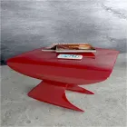 Origami moderno do projeto da tabela de café feito em Itália Viadurini