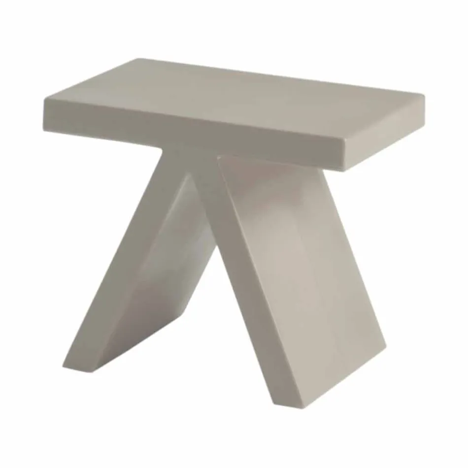 Brinquedo de slide interior colorido geométrico mesa de café feita na Itália Viadurini