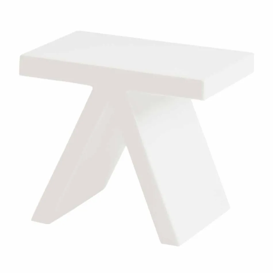 Brinquedo de slide interior colorido geométrico mesa de café feita na Itália Viadurini