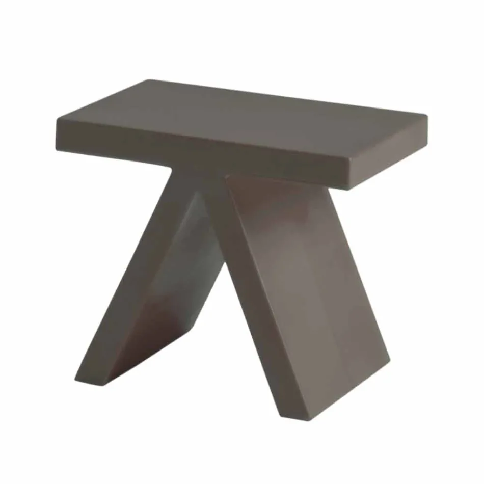 Brinquedo de slide interior colorido geométrico mesa de café feita na Itália Viadurini