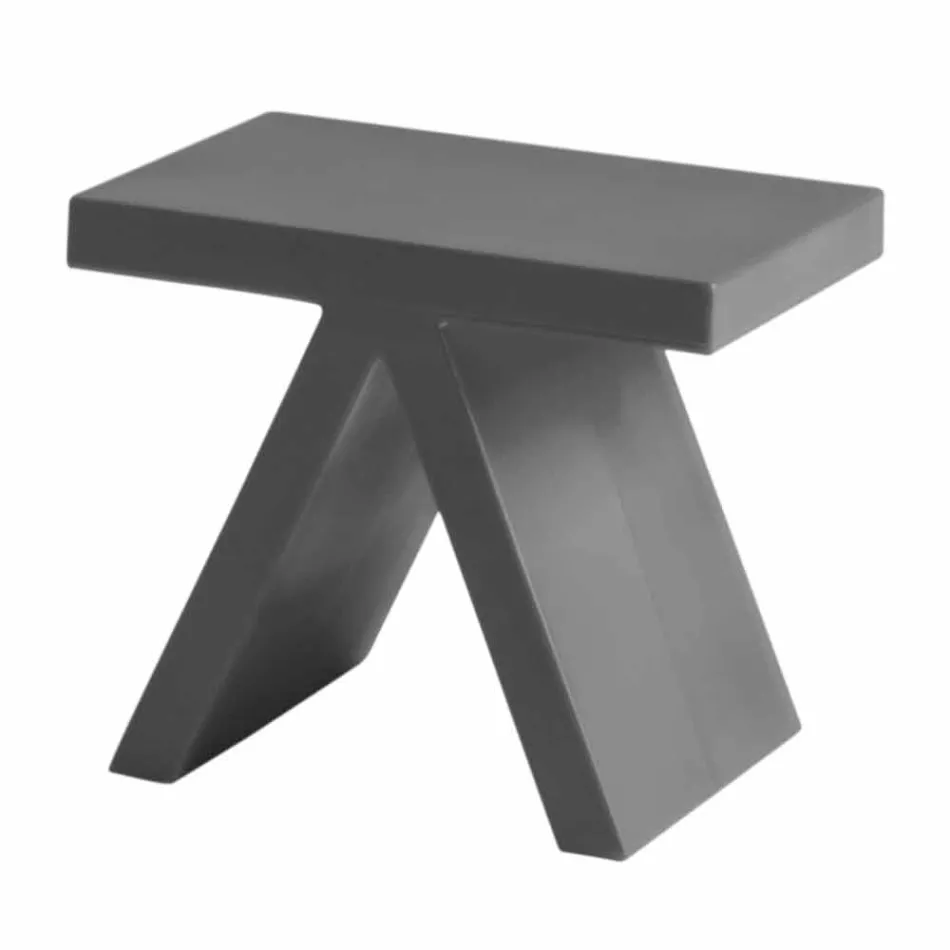 Brinquedo de slide interior colorido geométrico mesa de café feita na Itália Viadurini