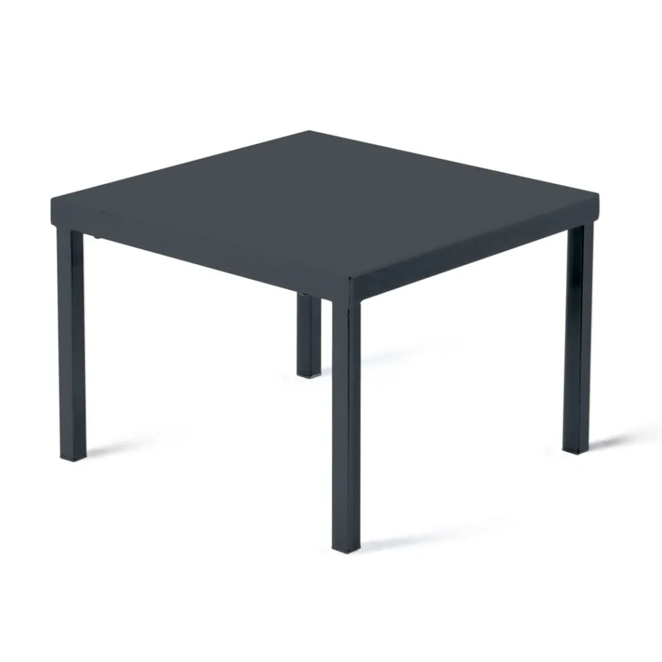 Mesa de centro de jardim empilhável em aço galvanizado fabricado na Itália - Aberdeen Viadurini